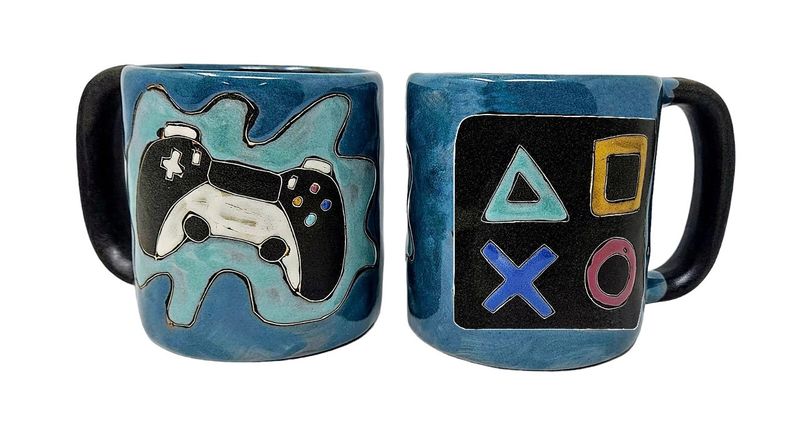 MARA STONEWARE GAMER MUG