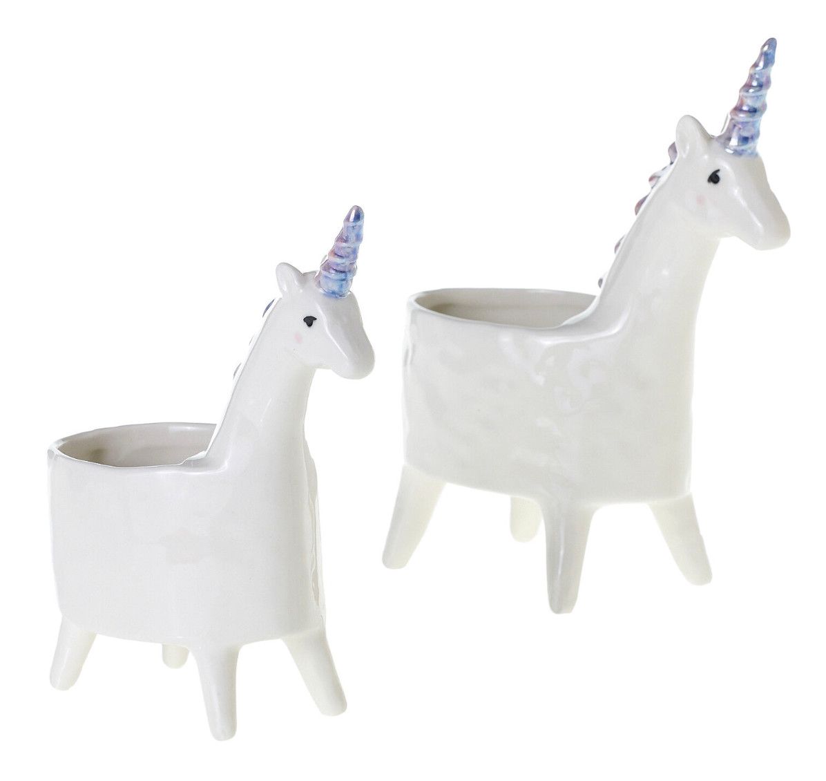 Lolly Unicorn Planter 5.75x3x7