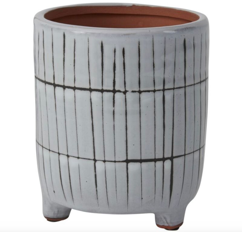 Bray Footed Pot 6.75x8.25