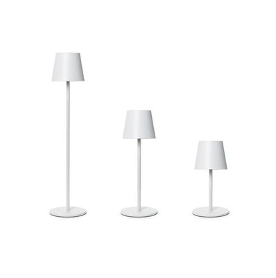 WHITE LED TABLE LAMP - ADJUSTABLE 10&quot;, 16&quot;, 22&quot;
