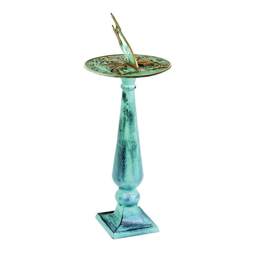 Rome Cast Iron Baluster Pedestal, 19.75&quot; H