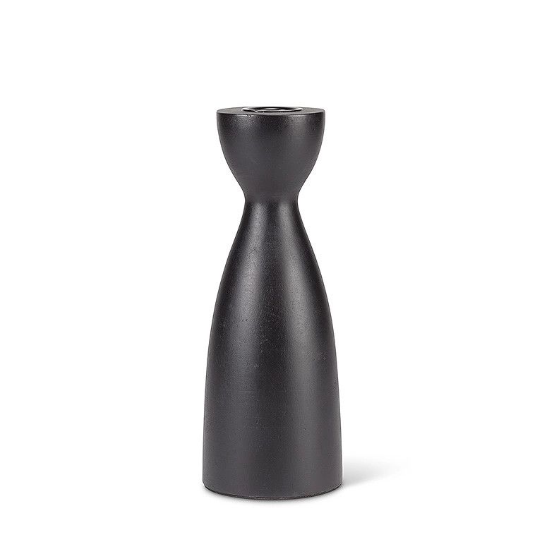 Md Curvy Taper Holder-Blk-7.5&quot; H