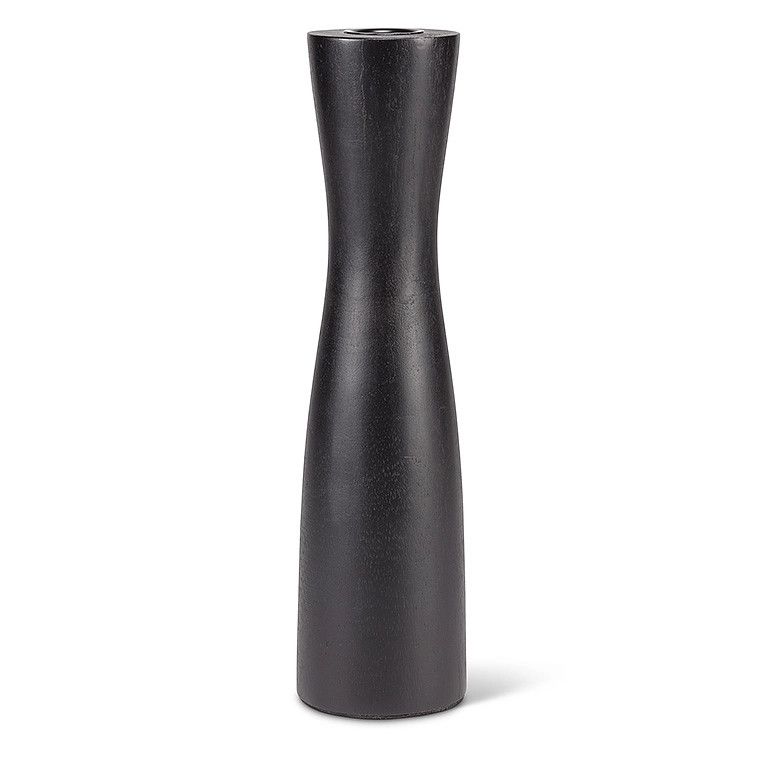 Tall Slender Taper Holder-Black-10&quot;H
