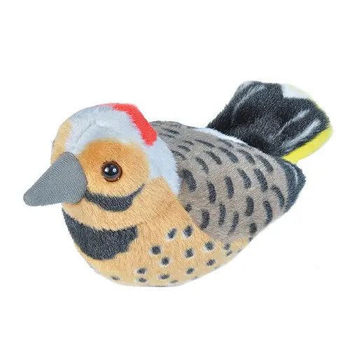 Audubon II Northern Flicker Stuffed Animal W Sound 5.5&quot;