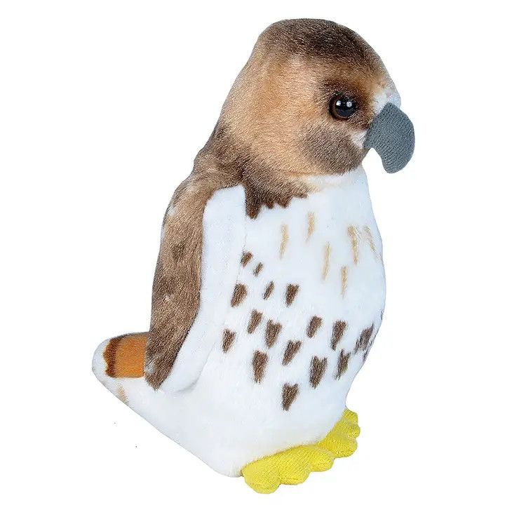 Audubon Ii Red-Tailed Hawk Stuffed Animal W Sound 5.5&quot;
