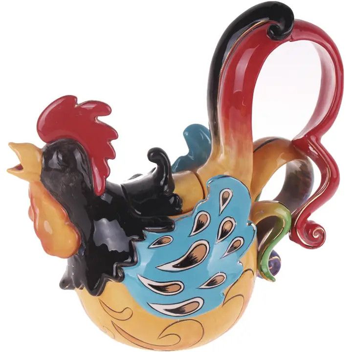 FUNKY ROOSTER TEAPOT