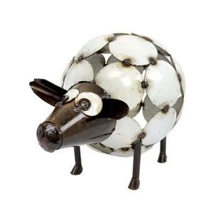 MINI WHITE CIRCLE SHEEP (7&quot; X 11&quot; X 8&quot;)