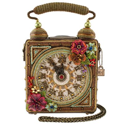 TIME OF YOUR LIFE TOP HANDLE CLOCK HANDBAG