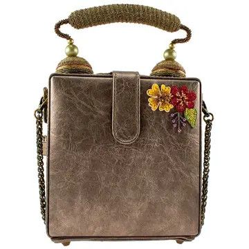 TIME OF YOUR LIFE TOP HANDLE CLOCK HANDBAG