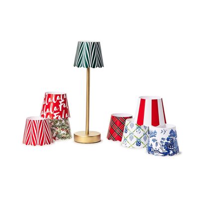 Set of 2 Paper Shade Covers - 8 ASSORTED PATTERNS