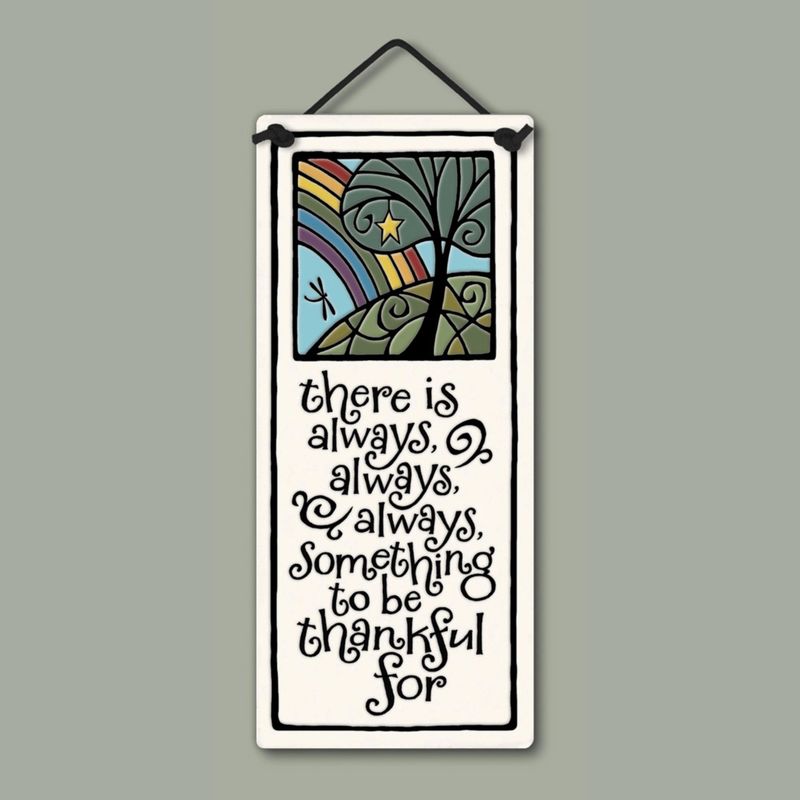 LIFE IS TOUGH - HANGING WALL PLAQUE