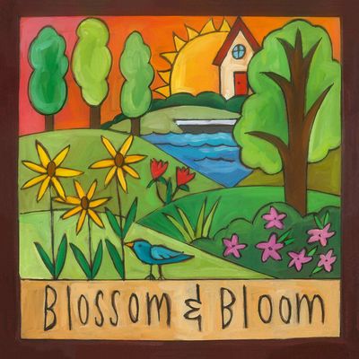 &quot;It’S Growin’ Time&quot; Wall Art - 6x6 Blossom &amp; Bloom