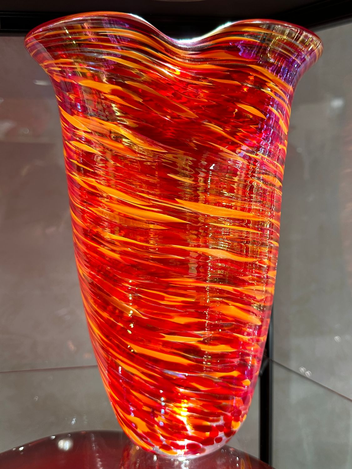 ROWENA VASE HOT MIX