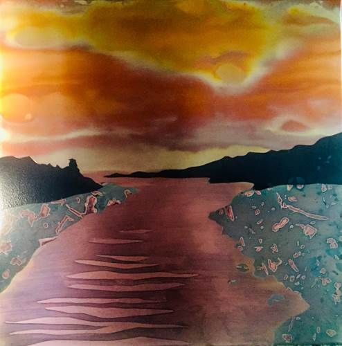 PERKINS COVE COPPER WALL ART 10&quot; X 10&quot;