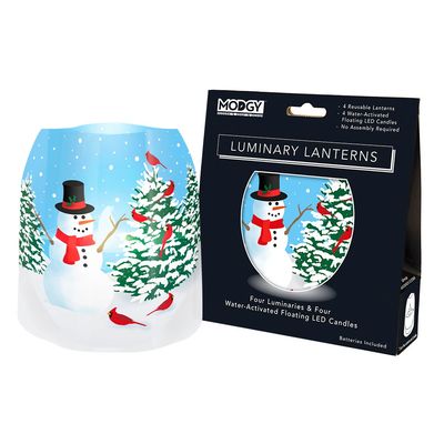 MODGY LUMINARY HOLIDAY SNOWDAY SNOWMAN