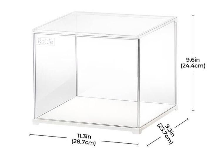 DISPLAY CASE FOR MINIATURE HOUSES