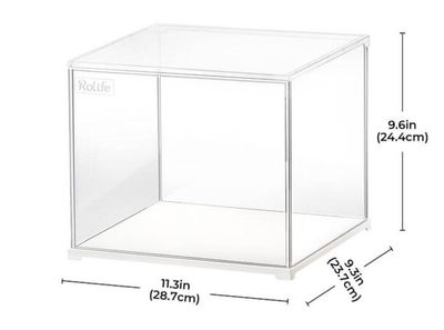 DISPLAY CASE FOR MINIATURE HOUSES