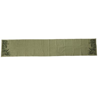 TABLE RUNNER - GREEN MUSHROOM (90&quot; X 16&quot;)
