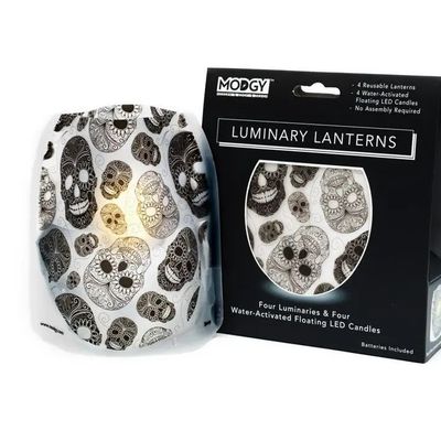 MODGY LUMINARY HOLIDAY SKOUP - HALLOWEEN SUGAR SKULL