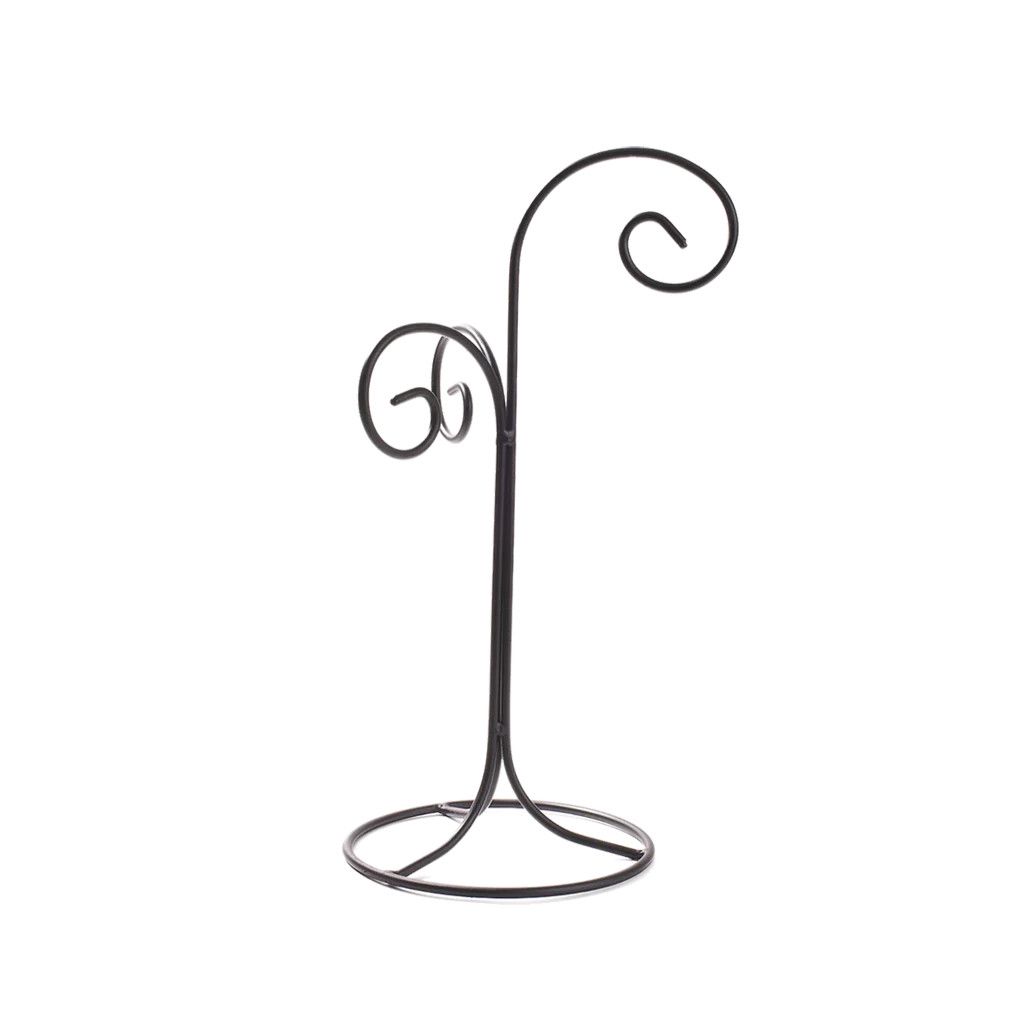 TRIPLE ORNAMENT STAND - BLACK