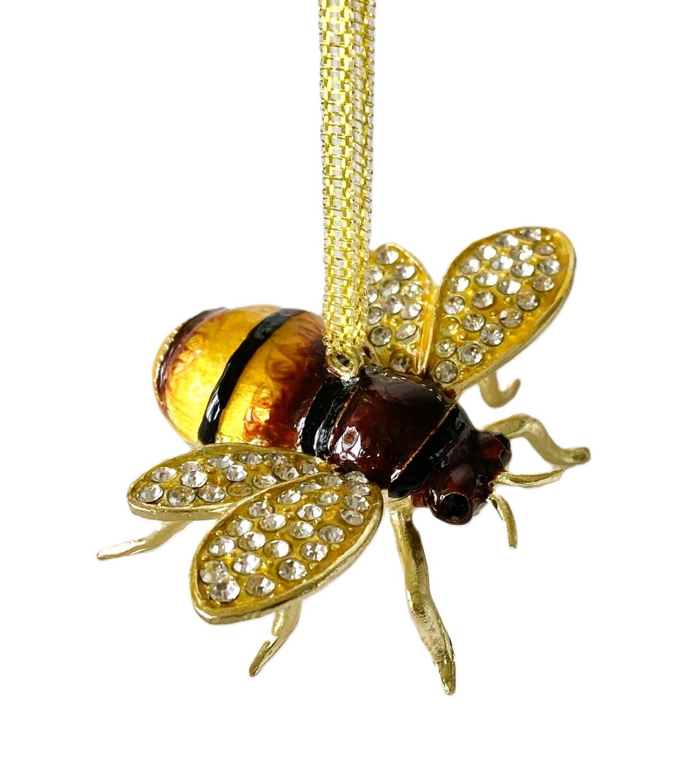 Bejeweled Bumble Bee Ornament