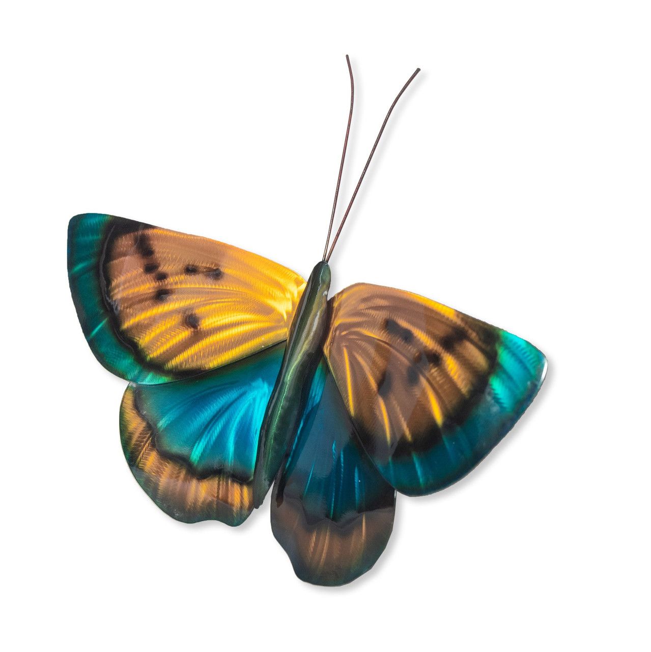 COPPER  BUTTERFLY METAL WALL SCULPTURE MM062