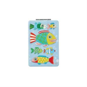 COMPACT MIRROR SCHOOL OF FISH