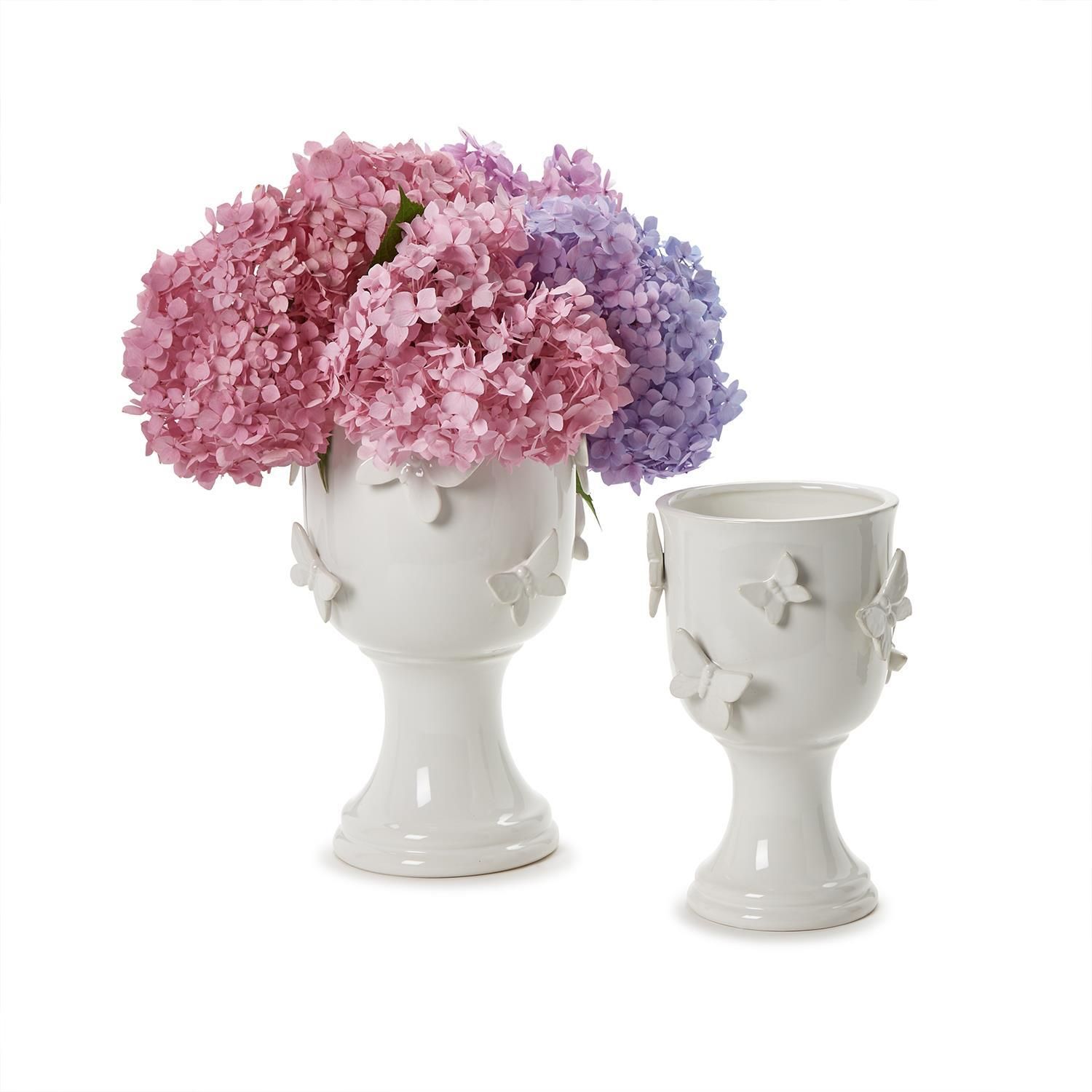 Butterfly Pedestal Cachepots - Small