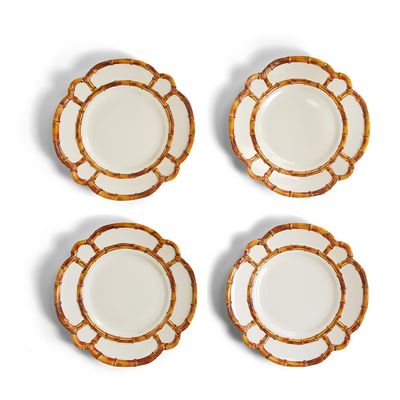 S/4 Bamboo Touch Dinner Plate