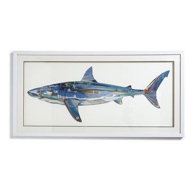 Shark Collage Wall Art