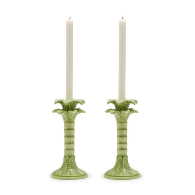 Palm Candlestick Single Candleholder