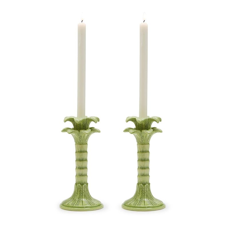 Palm Candlestick Single Candleholder