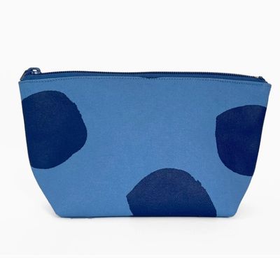 Travel Pouch Big Smudge Indigo/Peri Small