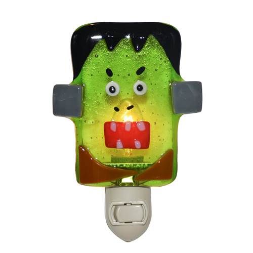 GLASS ART NIGHTLIGHT FRANKENSTEIN