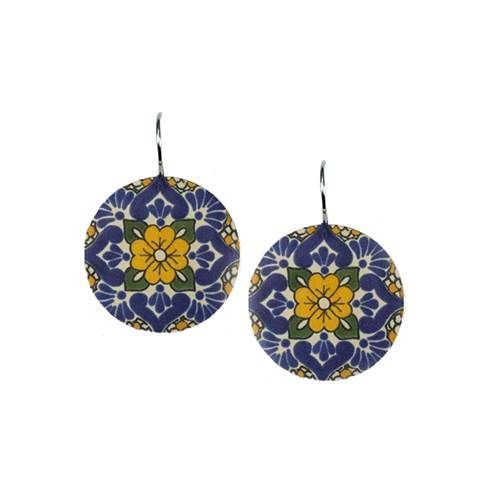 MAYA 1&quot; DISC EARRING