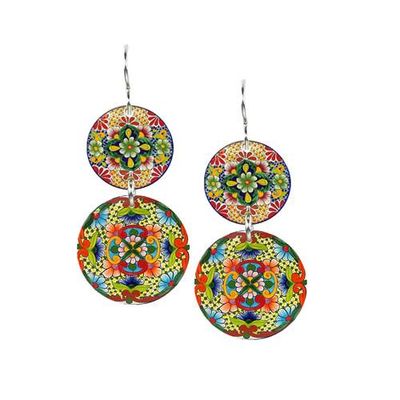 LUISA - 2-Disc Dangle Earring