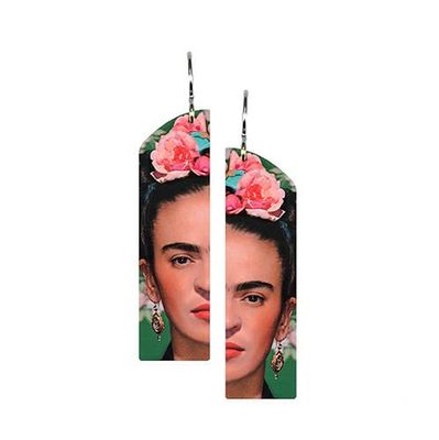 FRIDA ROSE - Curved Rectangle Earring