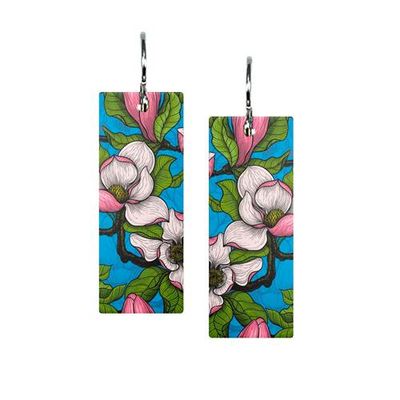 MAGNOLIA - Med Rectangle Earring