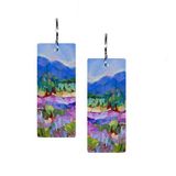 MELLOW VISTA - Med Rectangle Earring