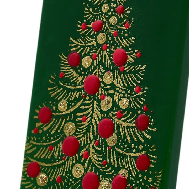 HAND CRAFTED ARTIST CANDLE | CHRISTMAS TREE