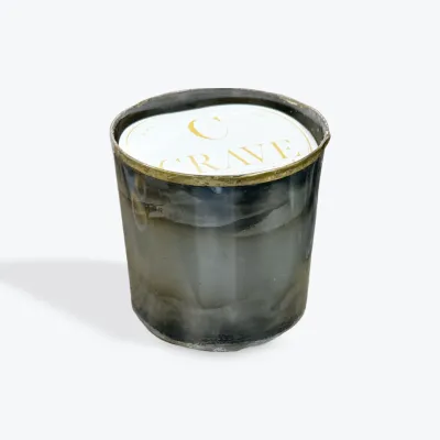 PEWTER TIN CANDLE JUMBO - 80 OZ - WALK IN THE WOODS