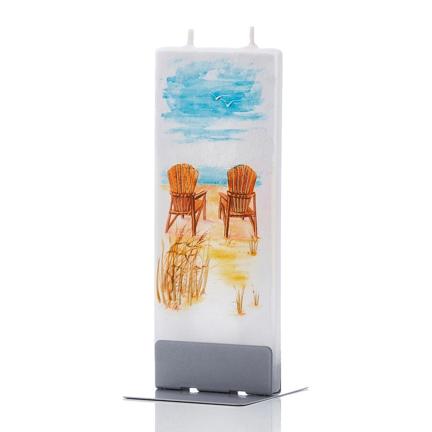 FLATYZ - HAND CRAFTED ARTIST CANDLE ADIRONDACK CHAIRS