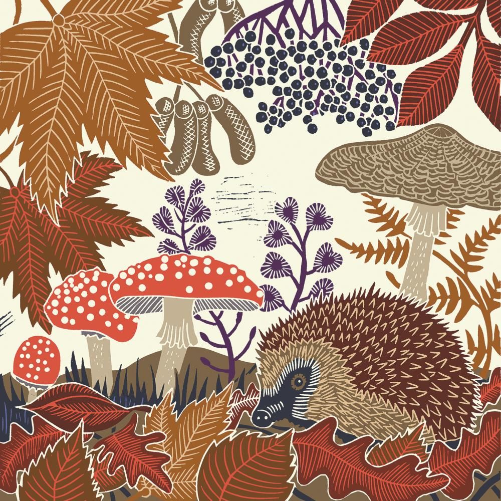 BEVERAGE NAPKIN INDIAN SUMMER
