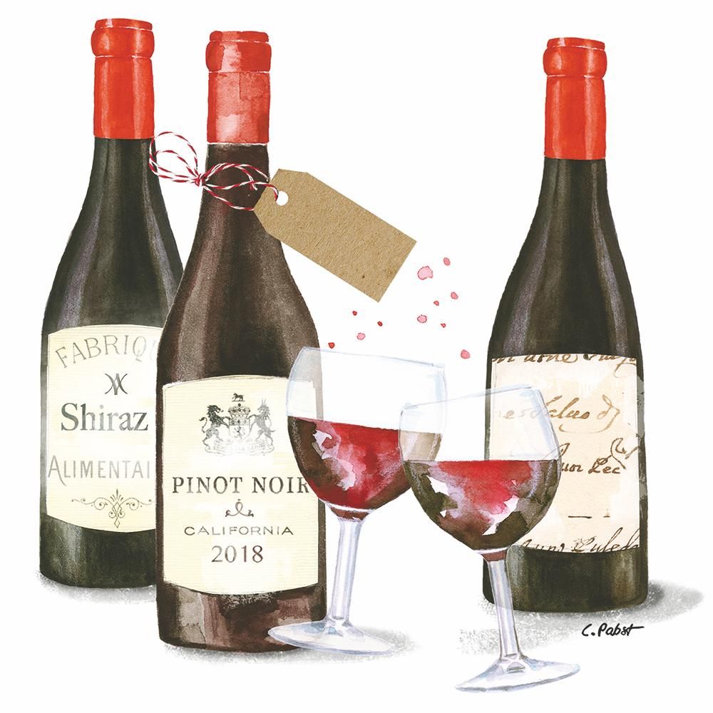 BEVERAGE NAPKIN PINOT