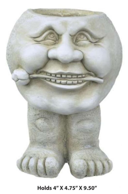 PLANTER FEET FLOWER FACE