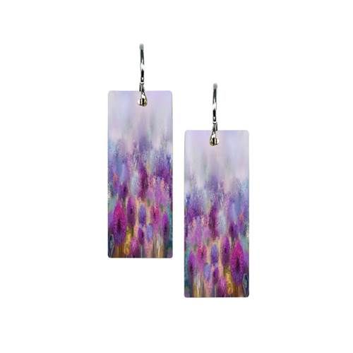 Reflections Med Rect Earring