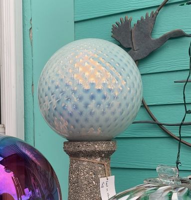 SPECIAL EDITION GAZING BALL - 12&quot; OPAL