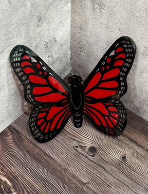 Screen Printed Butterfly -