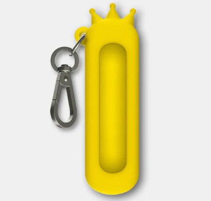 SILICONE CASE - CROWN SUNNY SIDE (YELLOW)