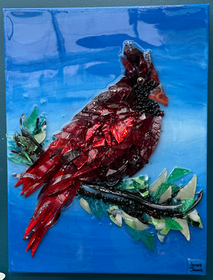 CARDINAL - RED BIRD 16 X 12